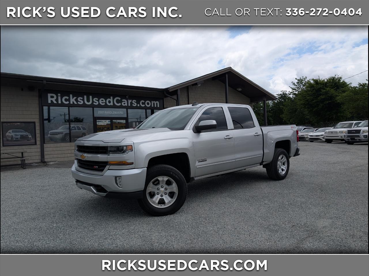 2018 Chevrolet Silverado 1500 LT Crew Cab 4WD