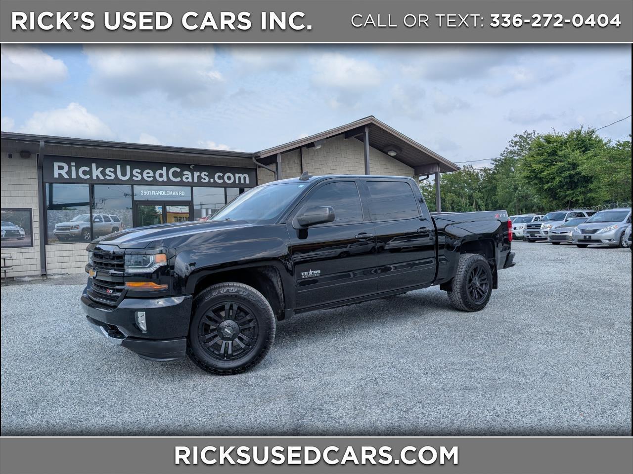 2018 Chevrolet Silverado 1500 Z71 Crew Cab 4WD
