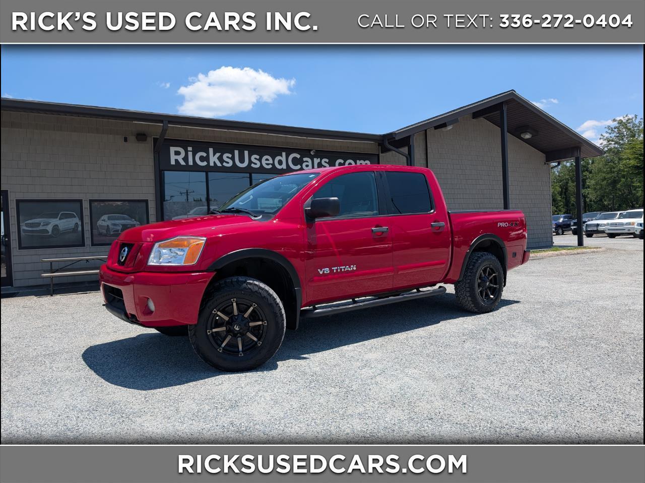 Nissan Titan PRO-4X Crew Cab 4WD 2012