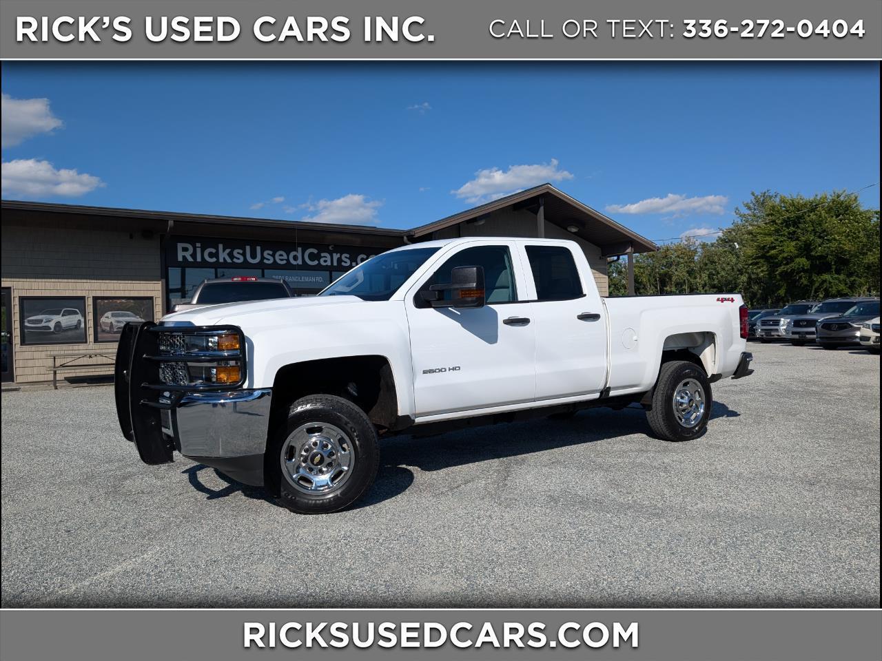 2019 Chevrolet Silverado 2500HD Work Truck Double Cab 4WD