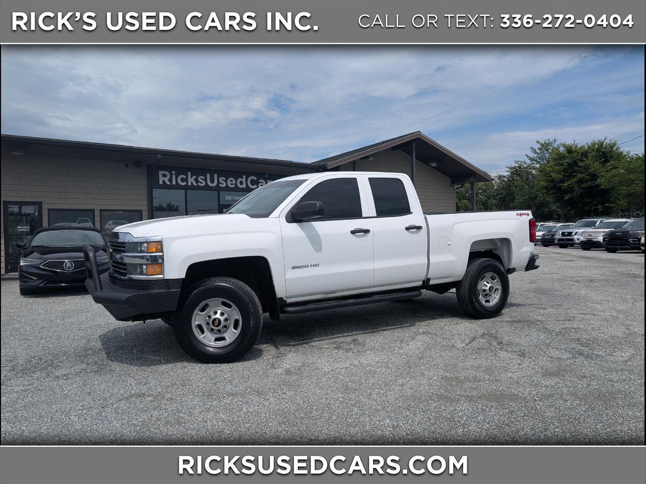 2017 Chevrolet Silverado 2500HD Work Truck Double Cab 4WD