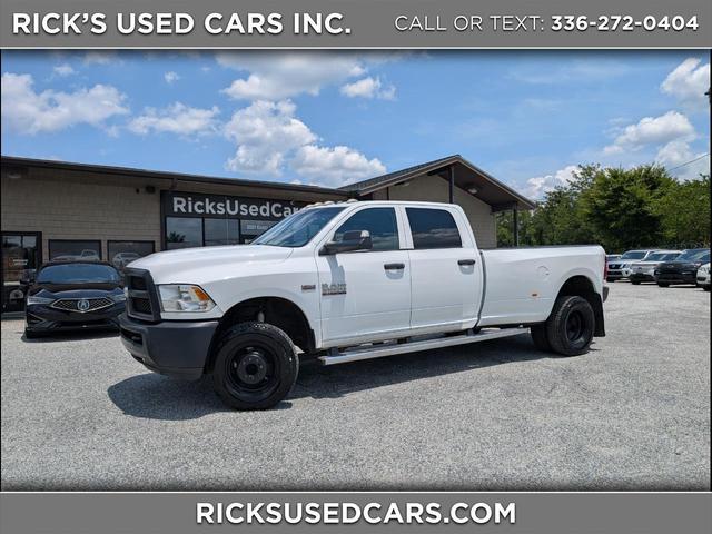 White 2016 RAM 3500 Pickup Truck Four-Wheel Drive Automatic