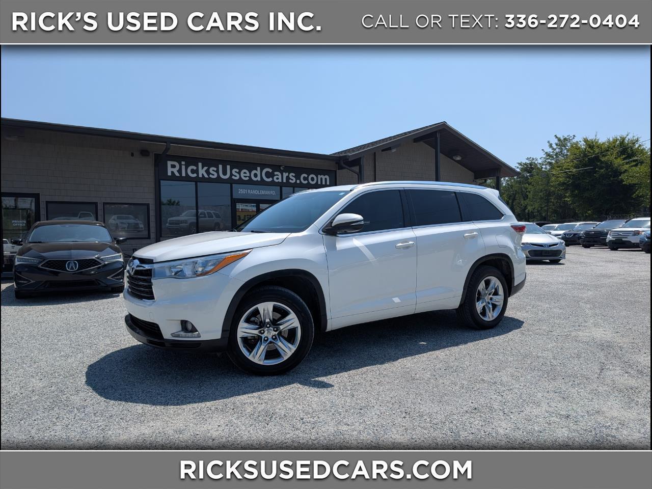 Toyota Highlander Limited 2015