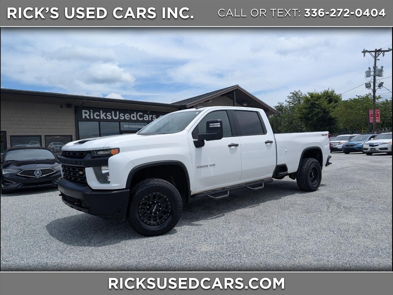 2021 Chevrolet Silverado 2500HD Work Truck Crew Cab 4WD