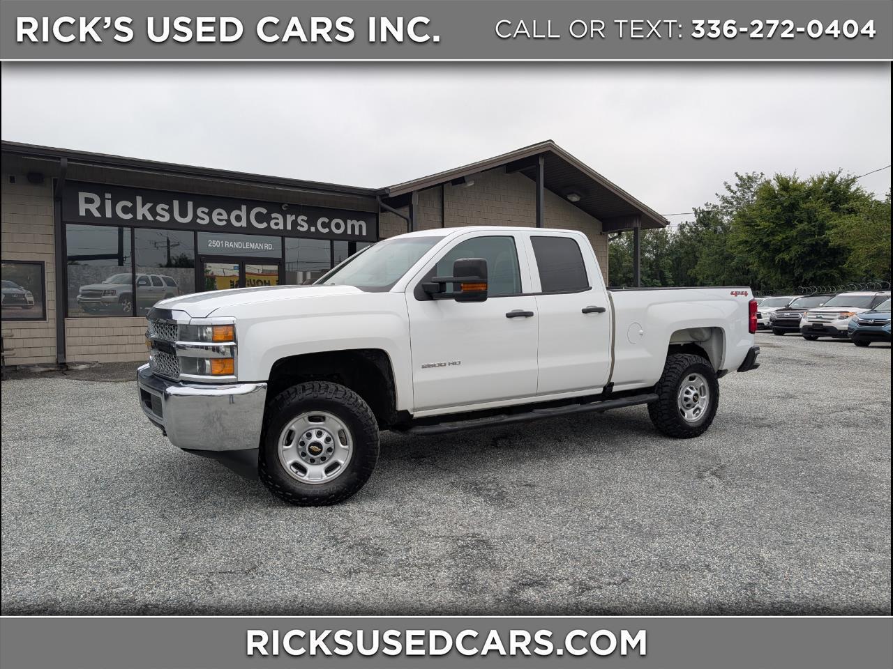2019 Chevrolet Silverado 2500HD Work Truck Double Cab 4WD