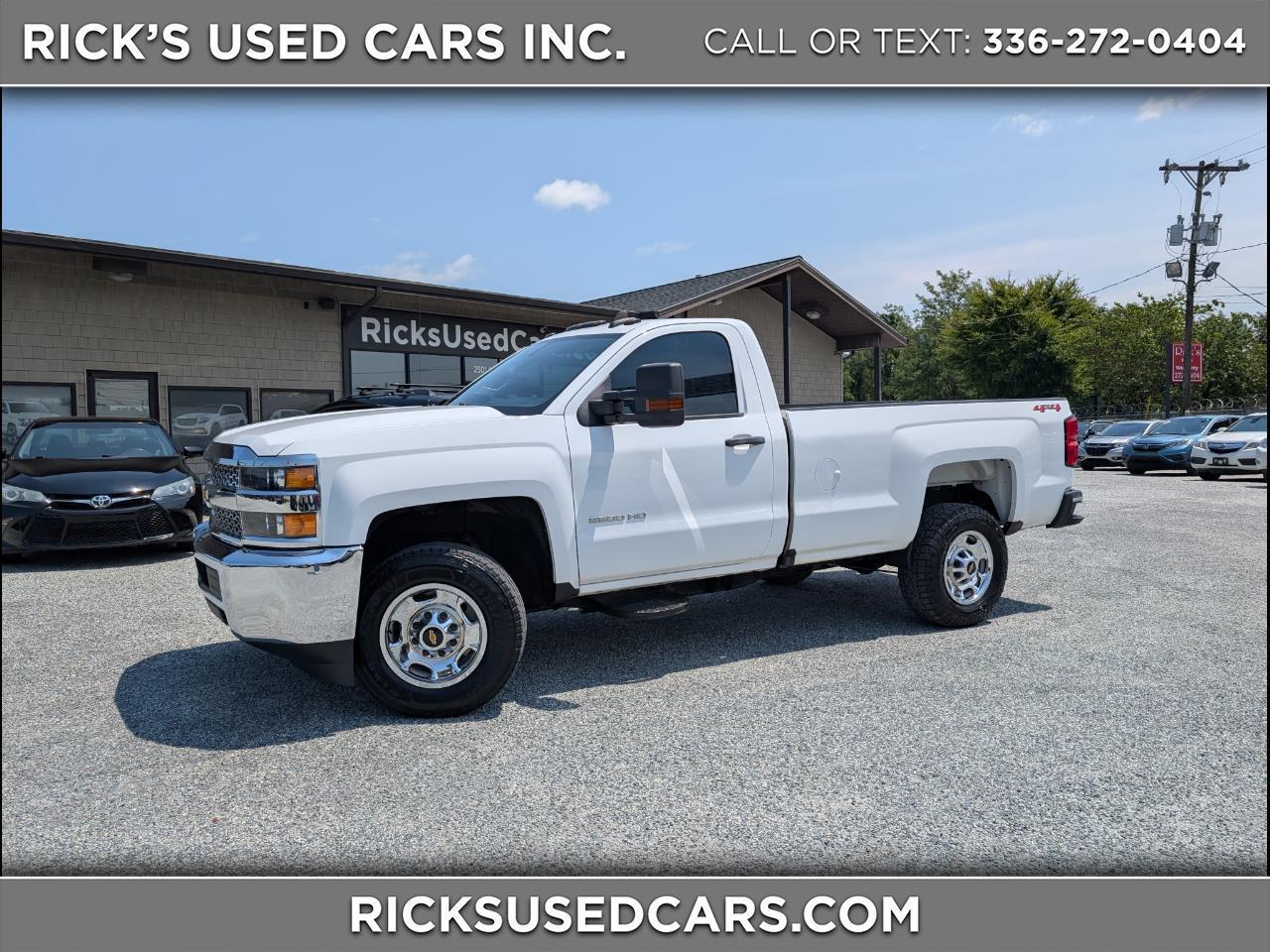 2019 Chevrolet Silverado 2500HD Work Truck 4WD