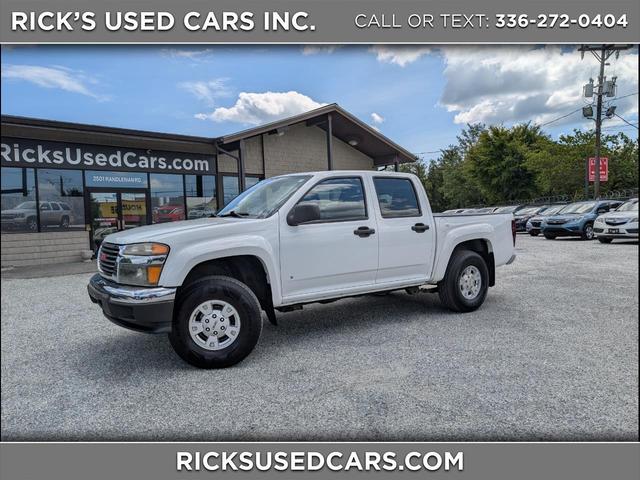 White 2007 GMC Canyon Pickup Truck Four-Wheel Drive Automatic