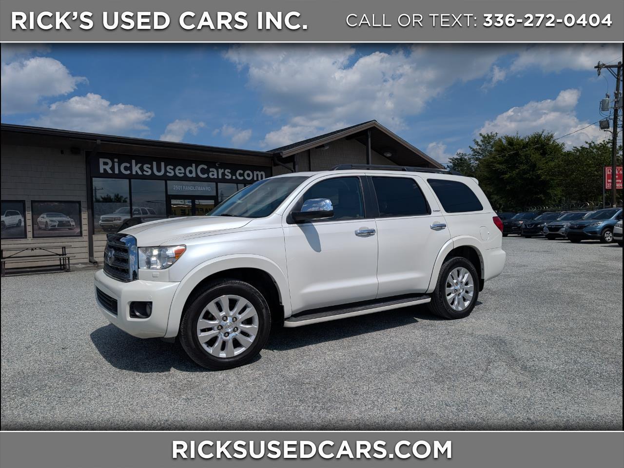 Toyota Sequoia Platinum 2013