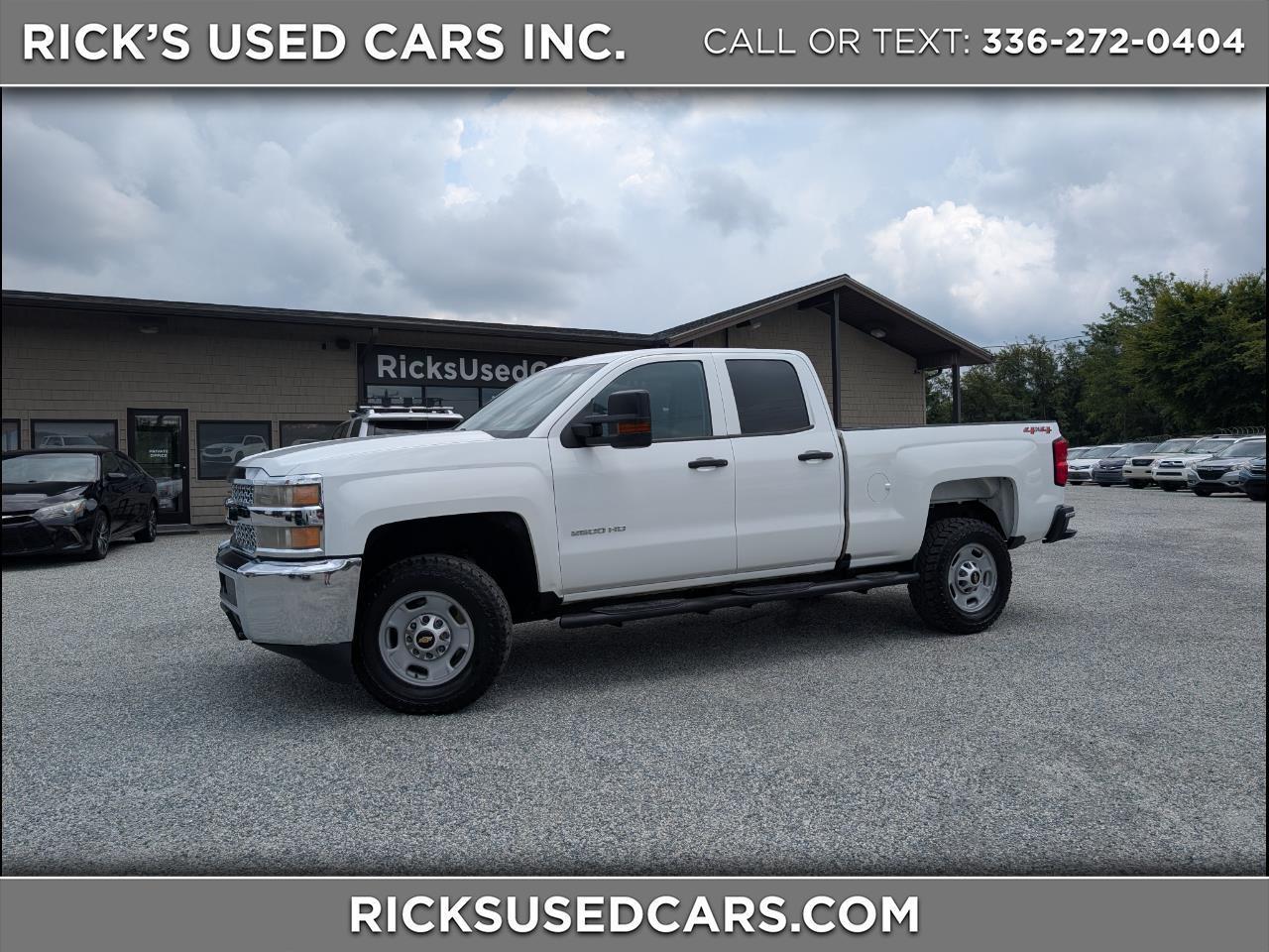2019 Chevrolet Silverado 2500HD Work Truck Double Cab 4WD