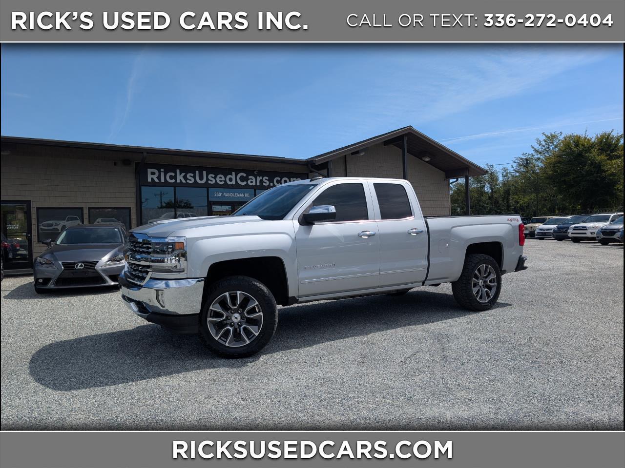 2017 Chevrolet Silverado 1500 LTZ Double Cab 4WD