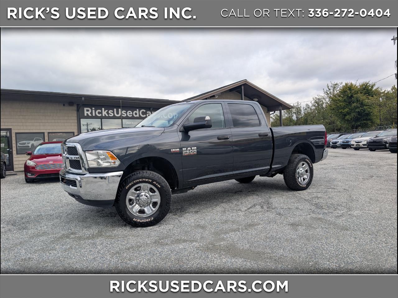 2018 RAM 2500 Tradesman Crew Cab 4WD