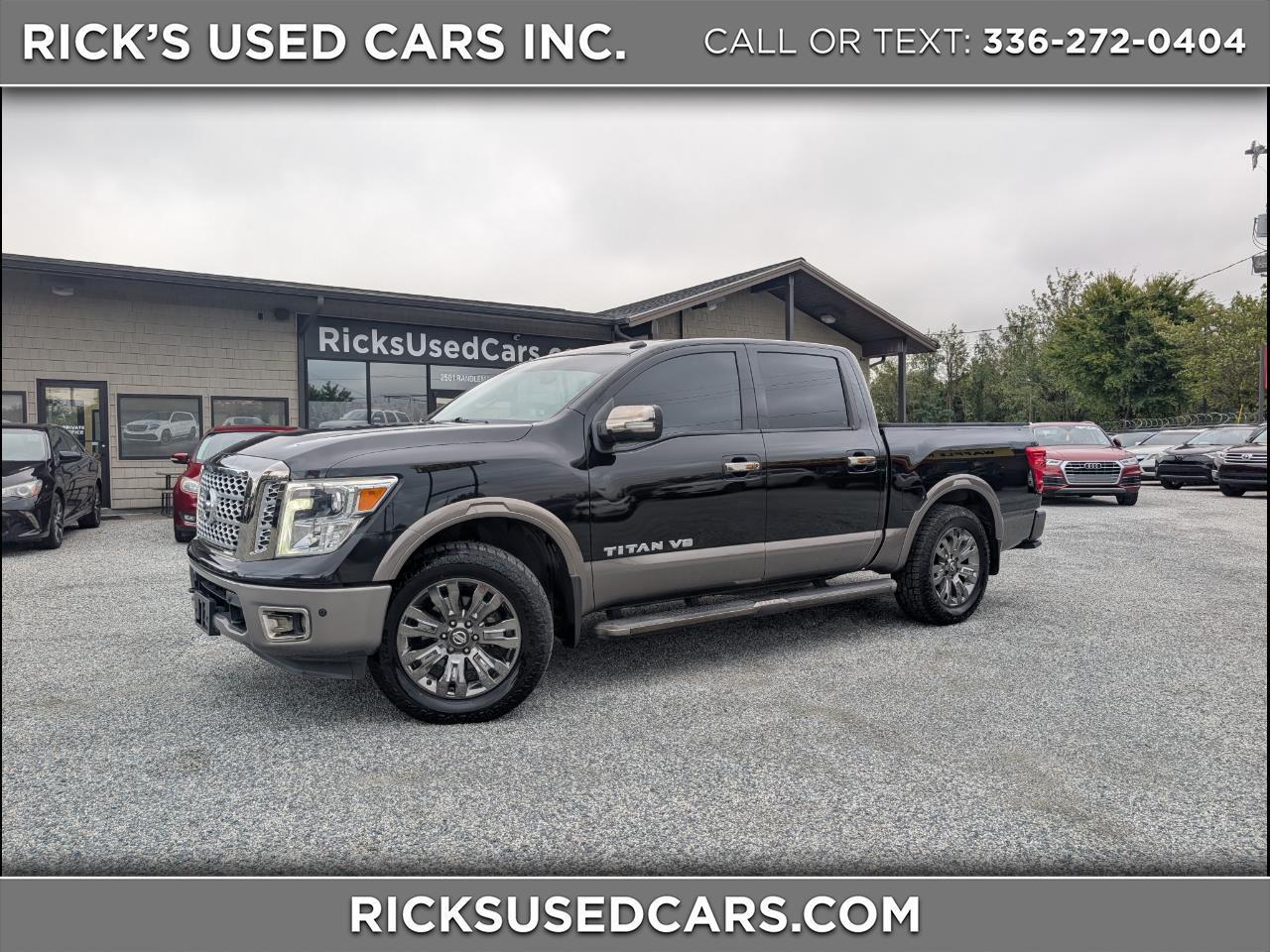 2018 Nissan Titan Platinum Reserve Crew Cab