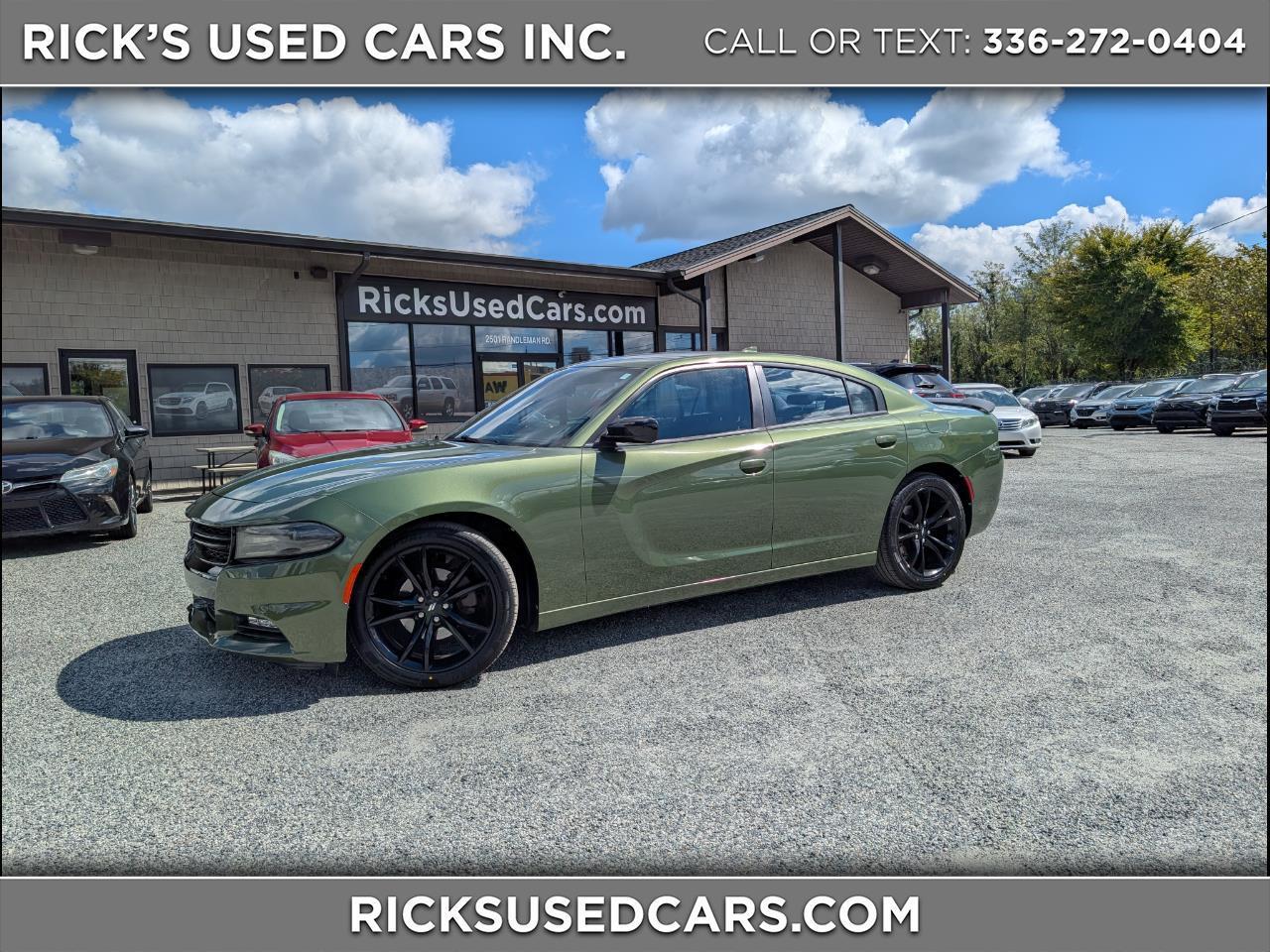 2018 Dodge Charger SXT Plus RWD