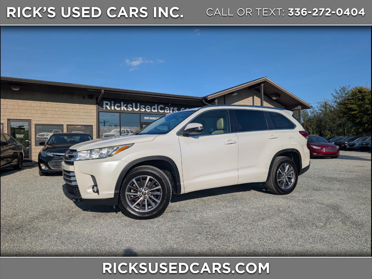 Toyota Highlander XLE 2017