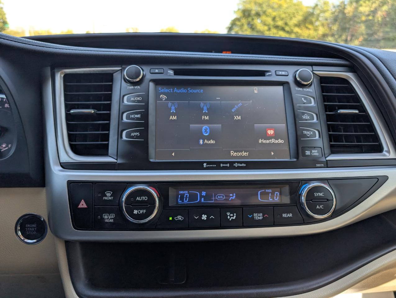 Toyota Highlander XLE 2017
