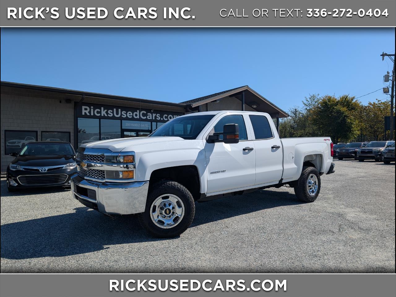 2019 Chevrolet Silverado 2500HD Work Truck Double Cab 4WD