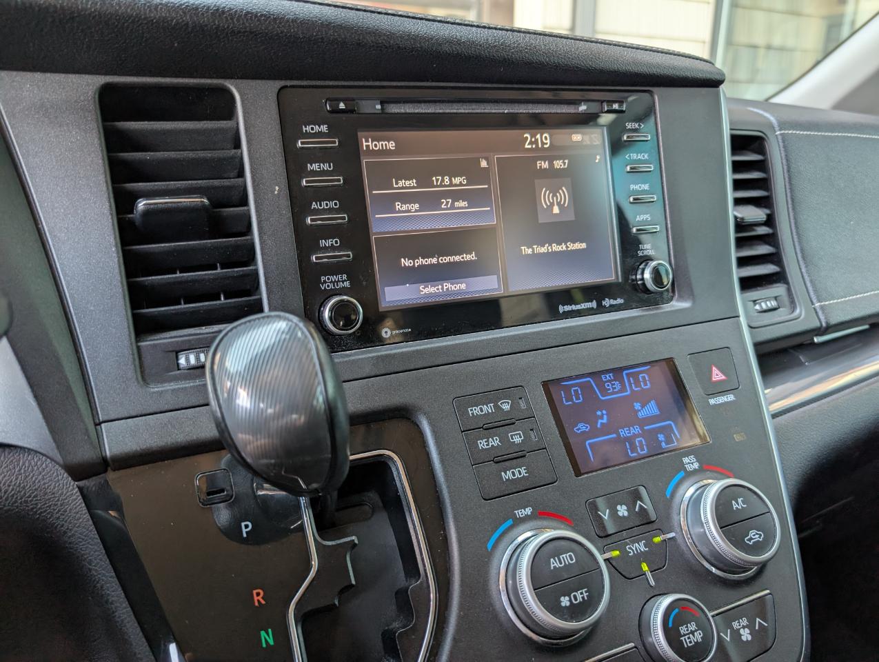 Toyota Sienna SE 8-Passenger 2018