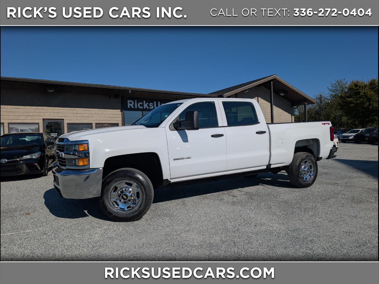 2018 Chevrolet Silverado 2500HD Work Truck Crew Cab 4WD
