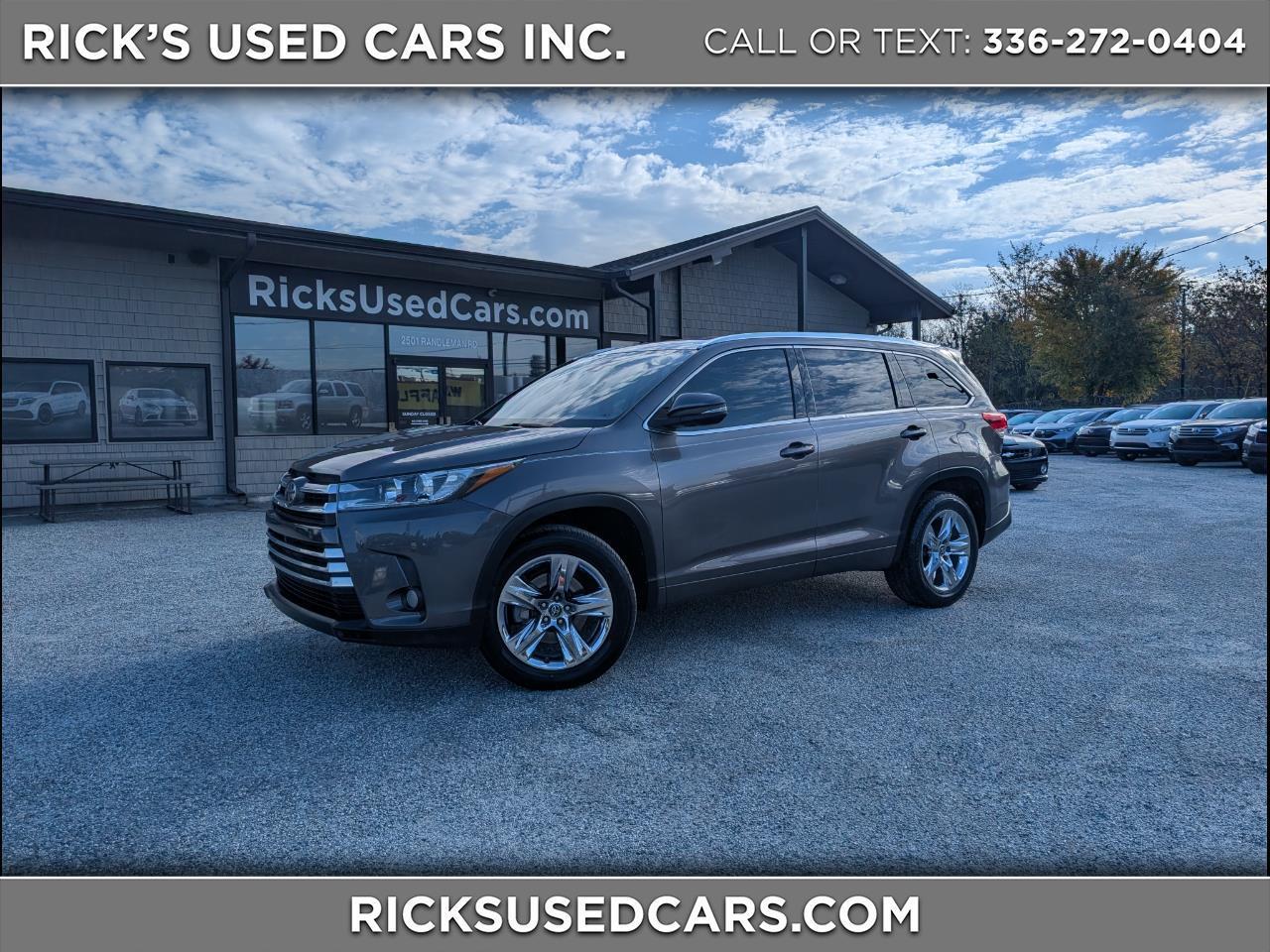 2018 Toyota Highlander Limited Platinum