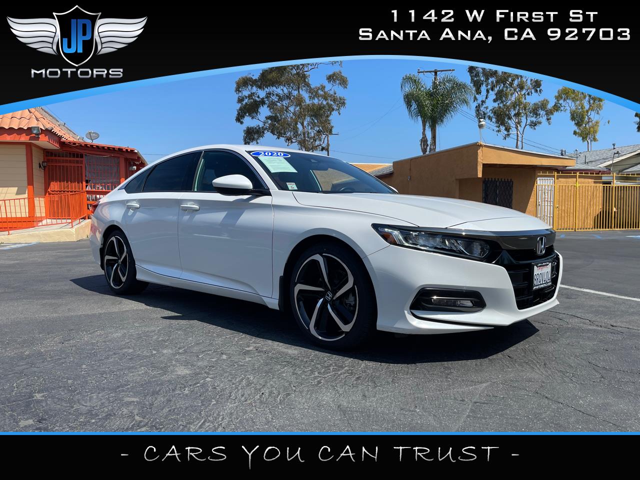 Used 2020 Honda Accord Sedan Sport 1.5T CVT for Sale in Orange County