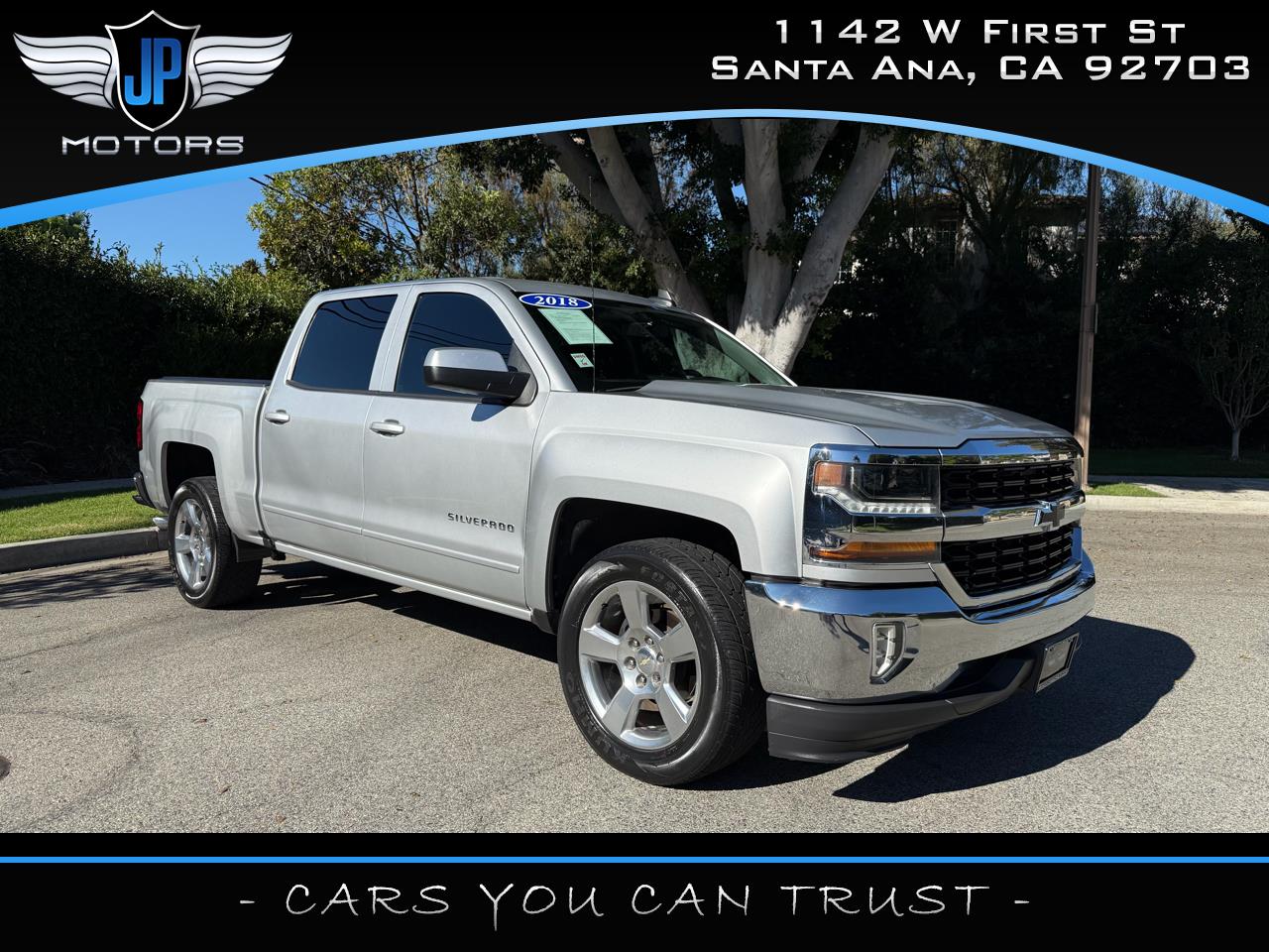 2018 Chevrolet Silverado 1500 2WD Crew Cab 143.5" LT w/1LT