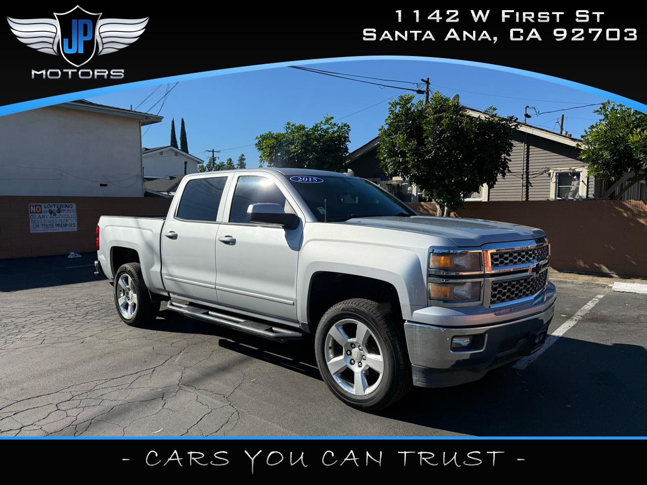 2015 Chevrolet Silverado 1500 2WD Crew Cab 143.5" LT w/1LT