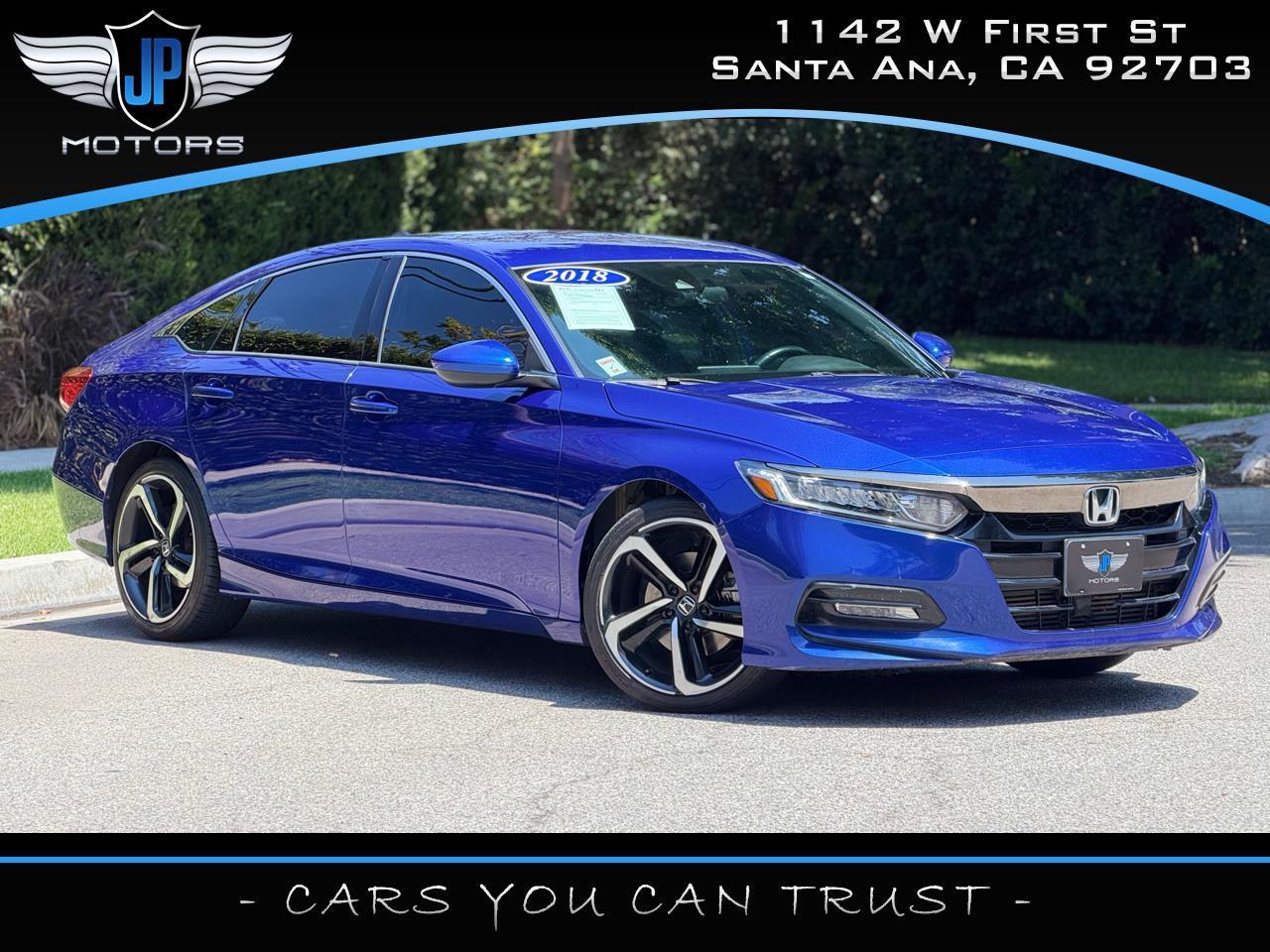 2018 Honda Accord Sedan Sport 1.5T CVT
