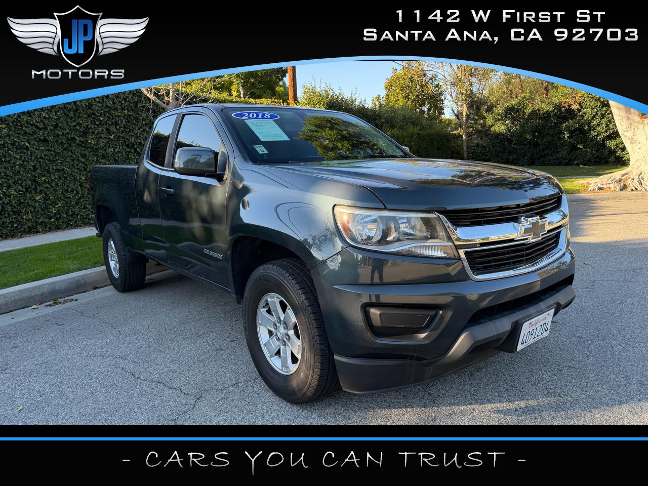 2018 Chevrolet Colorado 2WD Ext Cab 128.3" Work Truck