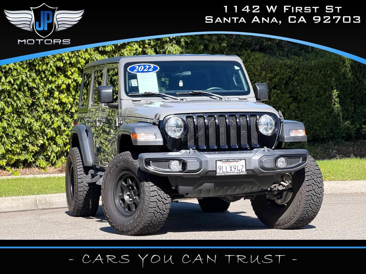 2022 Jeep Wrangler Unlimited Willys Sport 4x4
