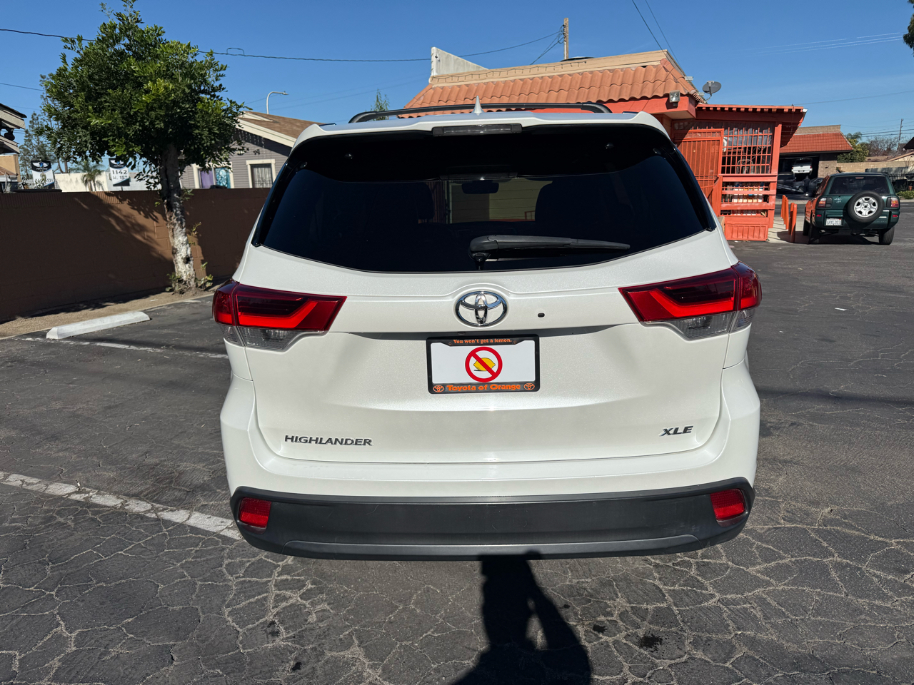 Toyota Highlander XLE V6 FWD (Natl) 2018