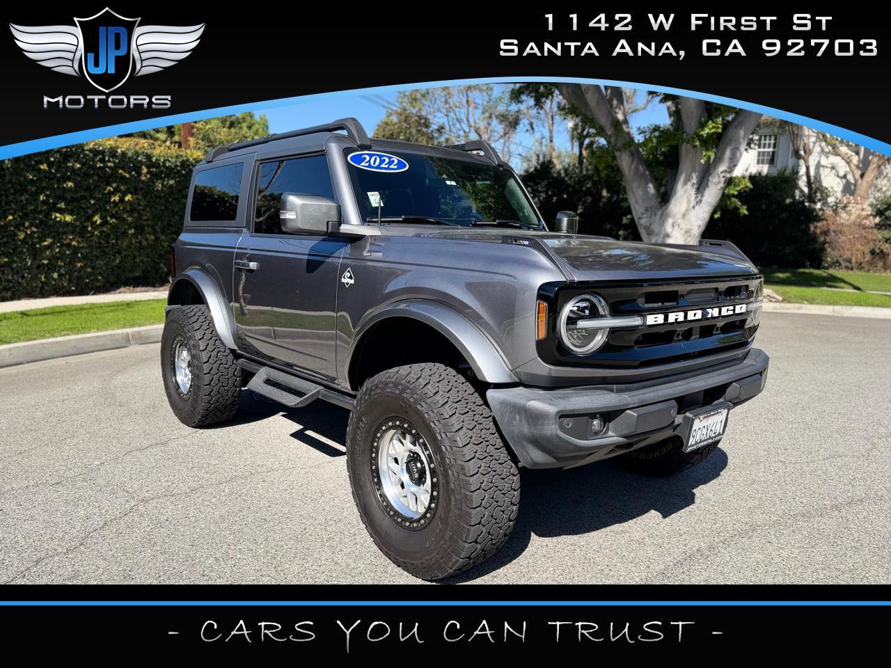 2022 Ford Bronco Outer Banks 2 Door Advanced 4x4