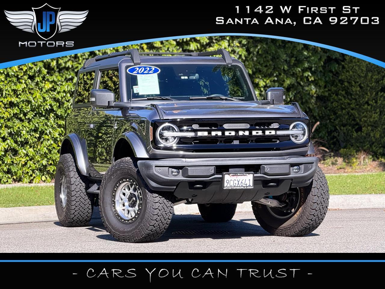 2022 Ford Bronco Outer Banks 2 Door Advanced 4x4