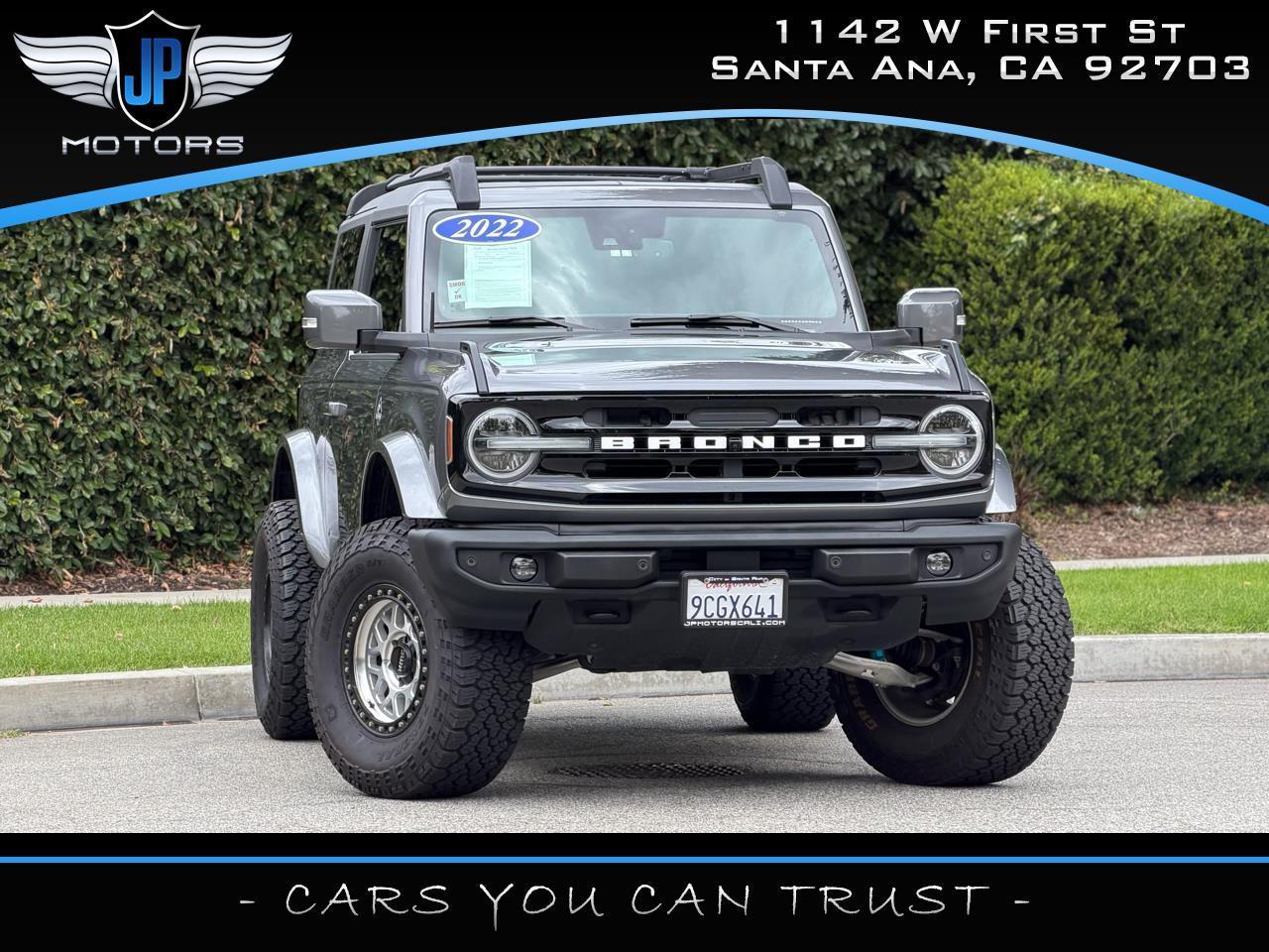 2022 Ford Bronco Outer Banks 2 Door Advanced 4x4