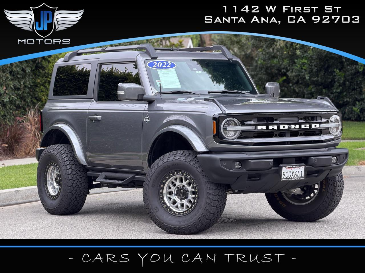 2022 Ford Bronco Outer Banks 2 Door Advanced 4x4
