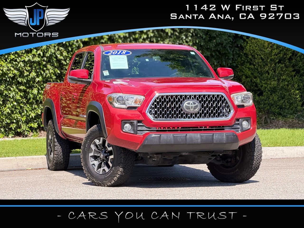 2018 Toyota Tacoma TRD Off Road Double Cab 5' Bed V6 4x2 AT (Natl)