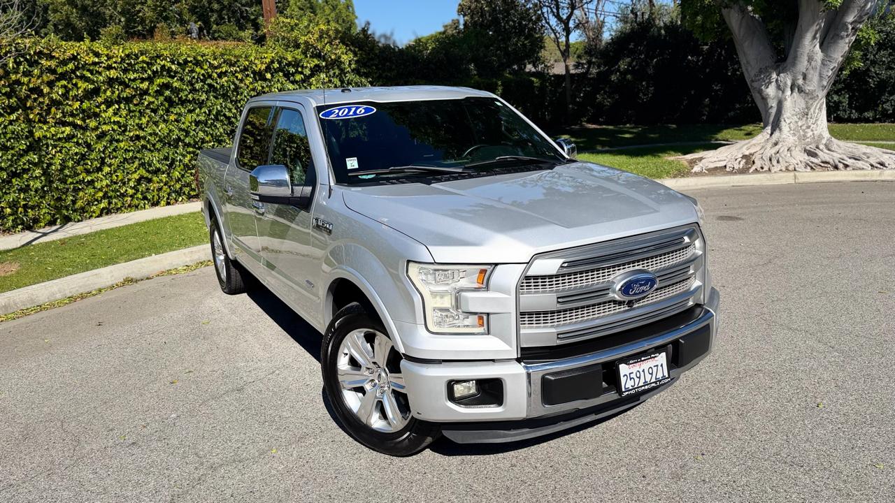 Ford F-150 2WD SuperCrew 157" Platinum 2016