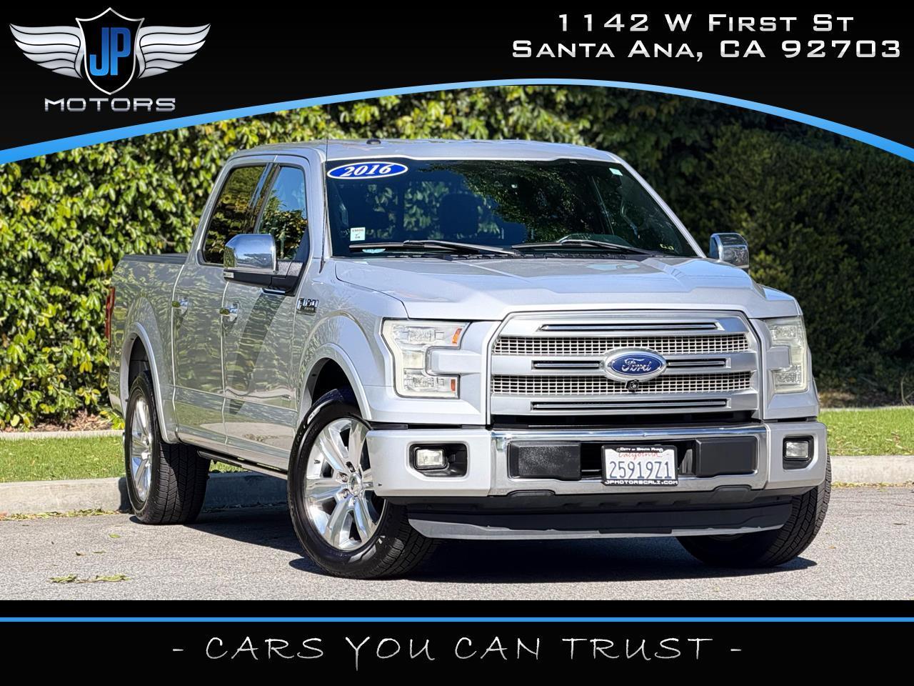 2016 Ford F-150 2WD SuperCrew 157" Platinum