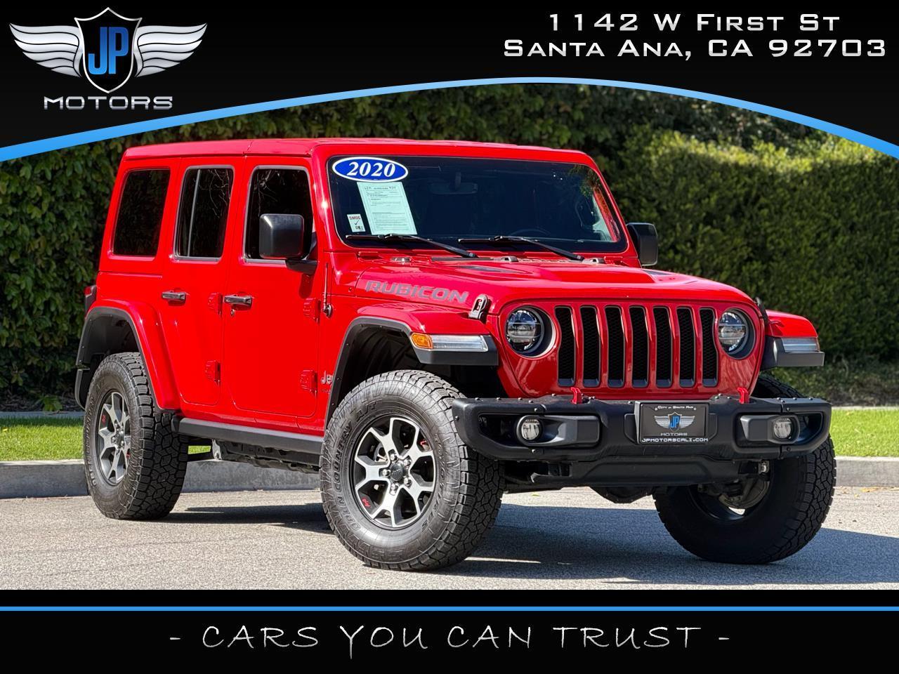 2020 Jeep Wrangler Unlimited Rubicon 4x4