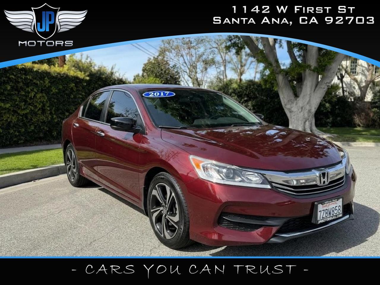 Honda Accord Sedan LX CVT 2017