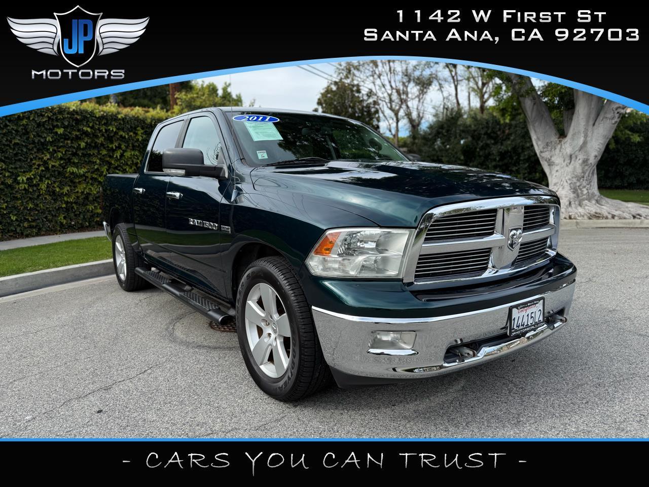 2011 RAM 1500 4WD Crew Cab 140.5" Big Horn