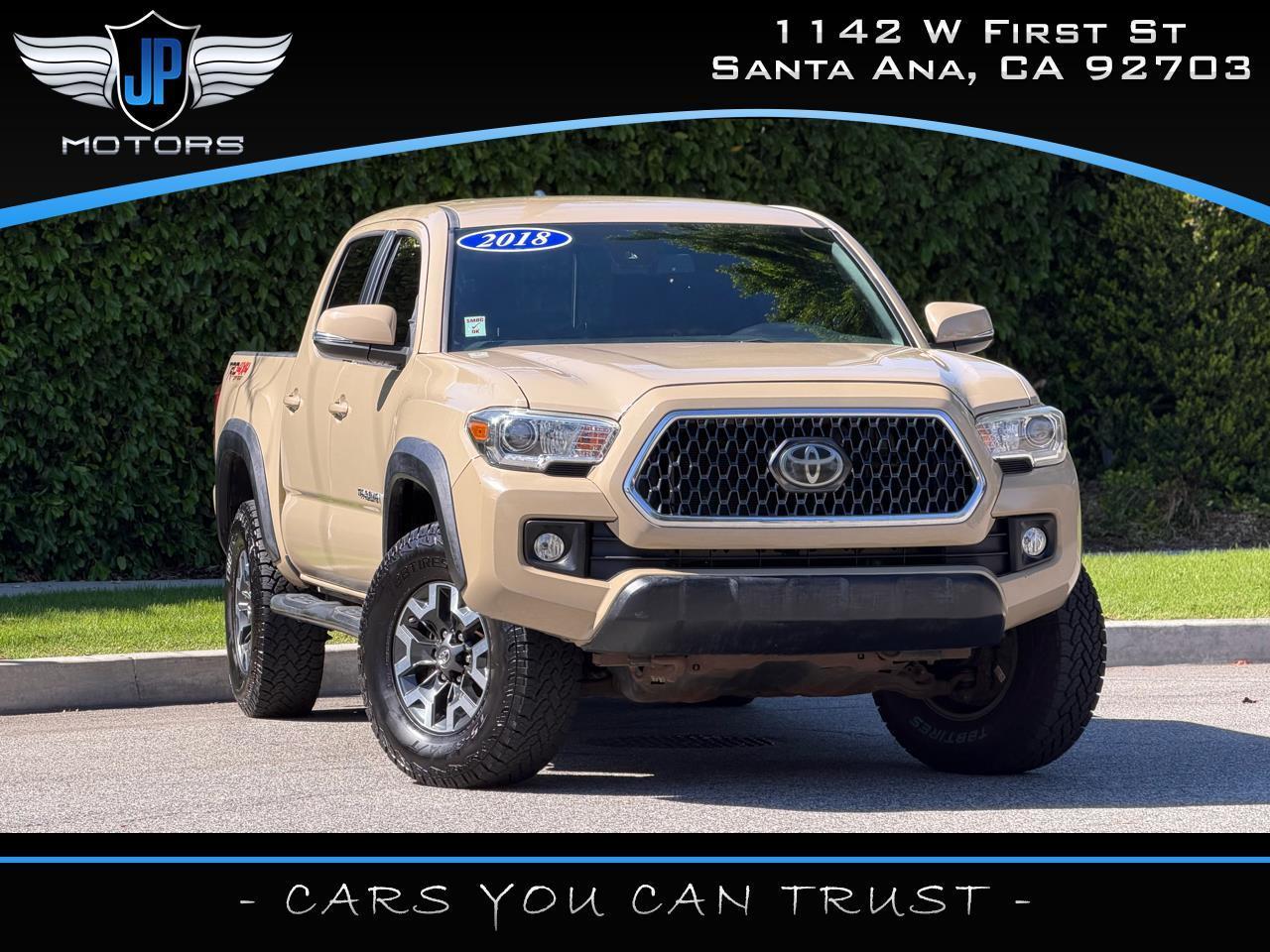 2018 Toyota Tacoma TRD Off Road Double Cab 5' Bed V6 4x4 MT (Natl)
