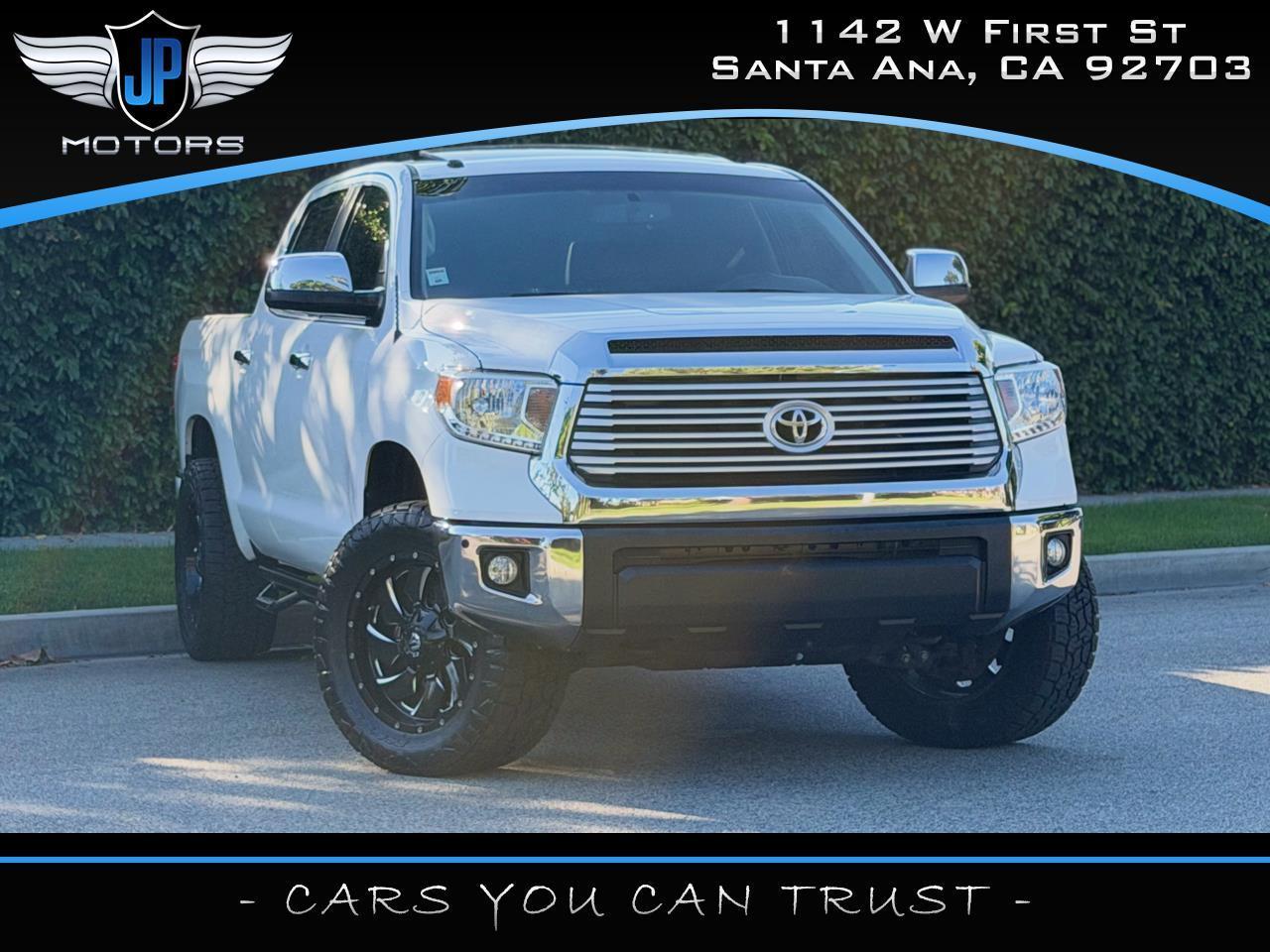 Toyota Tundra 4WD Truck CrewMax 5.7L FFV V8 6-Spd AT LTD (Natl) 2016