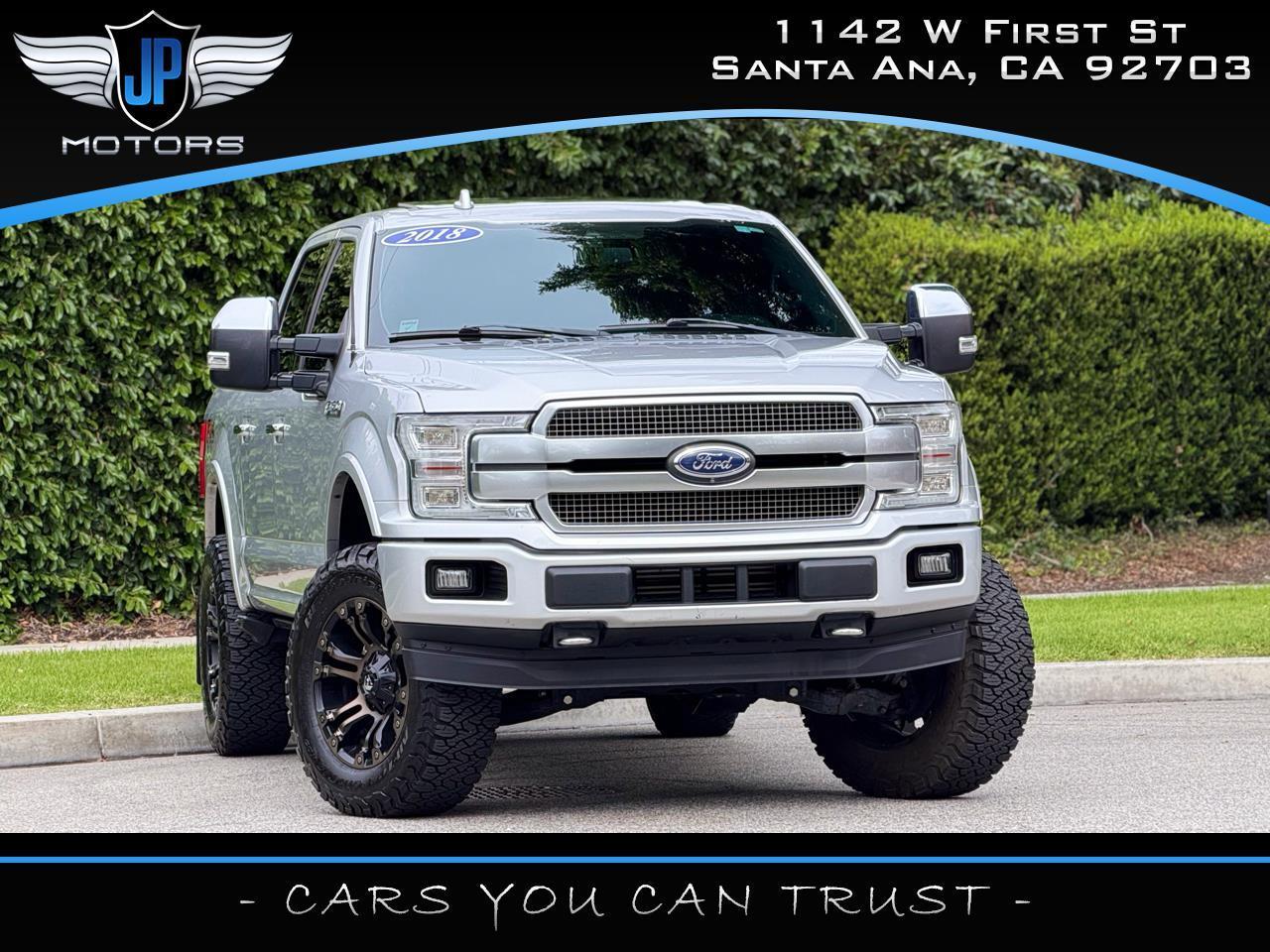 Ford F-150 Platinum SuperCrew 5.5-ft. Bed 4WD 2018