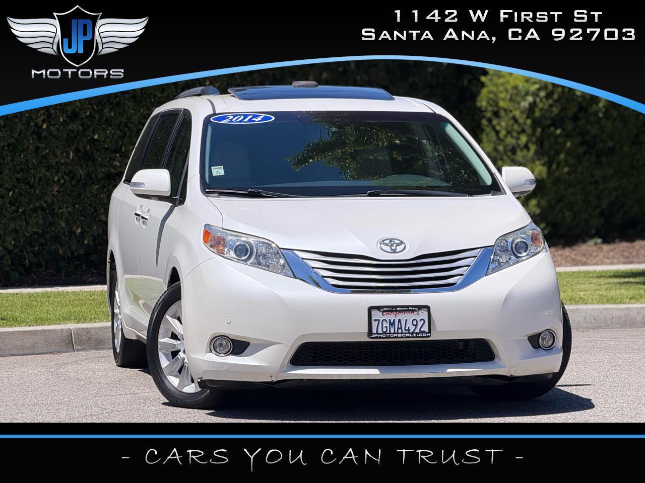 2014 Toyota Sienna 5dr 7-Pass Van V6 XLE AAS FWD (Natl)