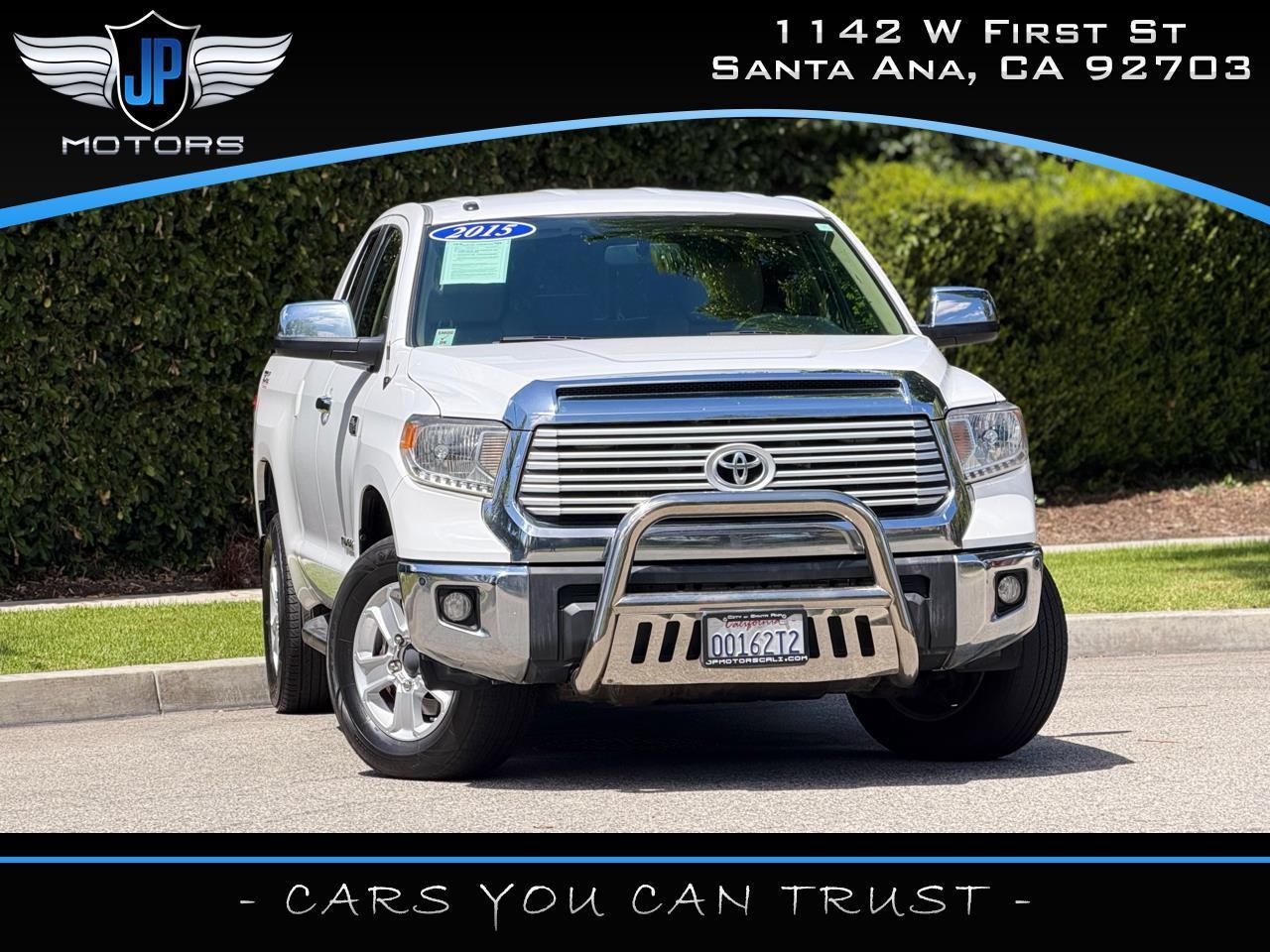 2015 Toyota Tundra 4WD Truck Double Cab 5.7L V8 6-Spd AT LTD (Natl)