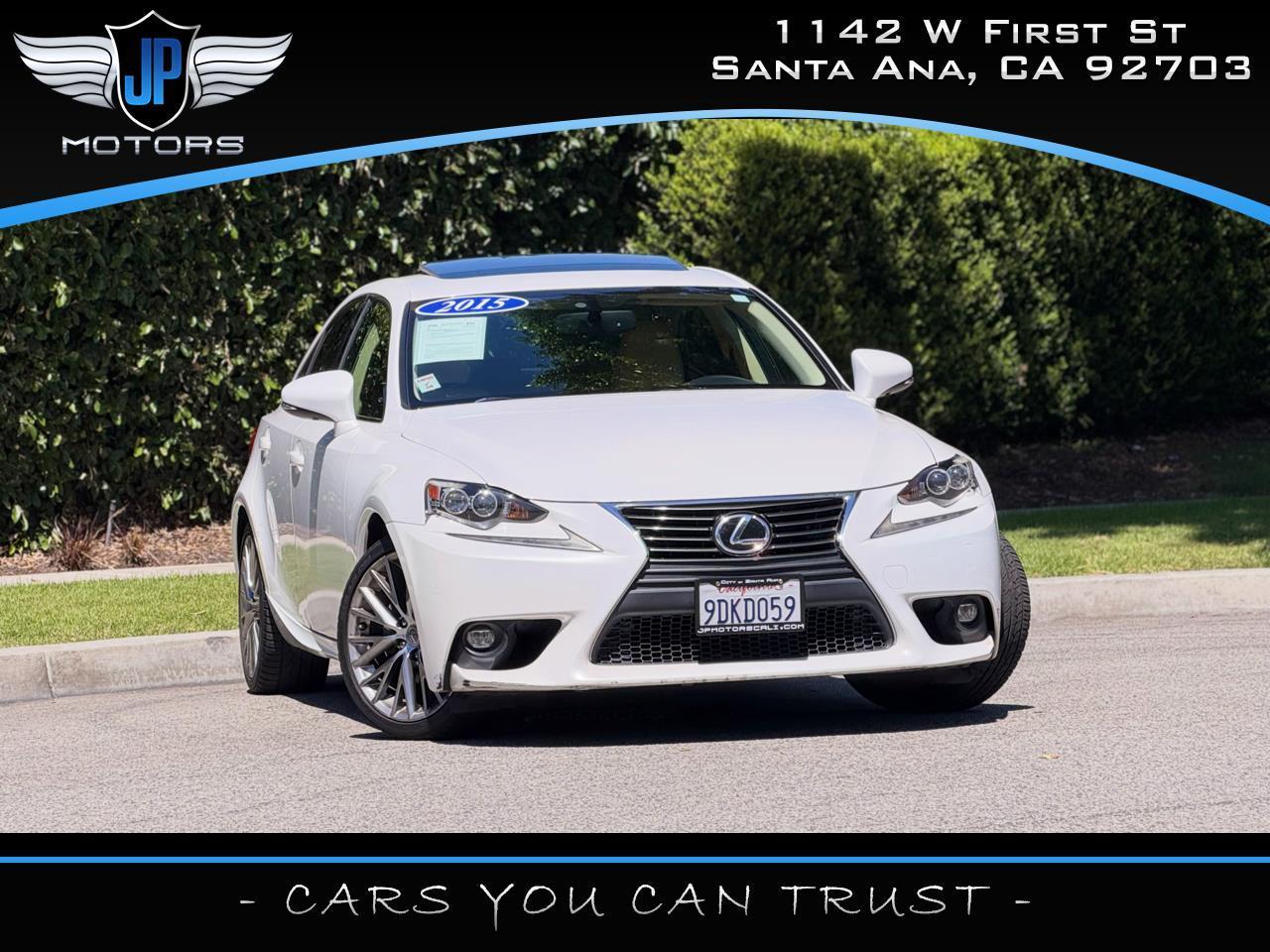 2015 Lexus IS 250 4dr Sport Sdn RWD