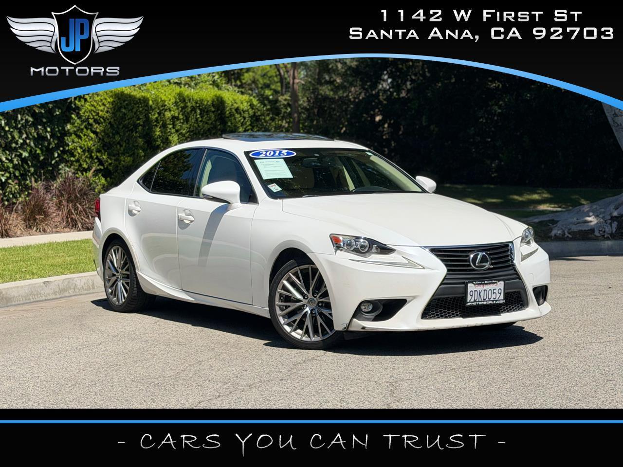 2015 Lexus IS 250 4dr Sport Sdn RWD
