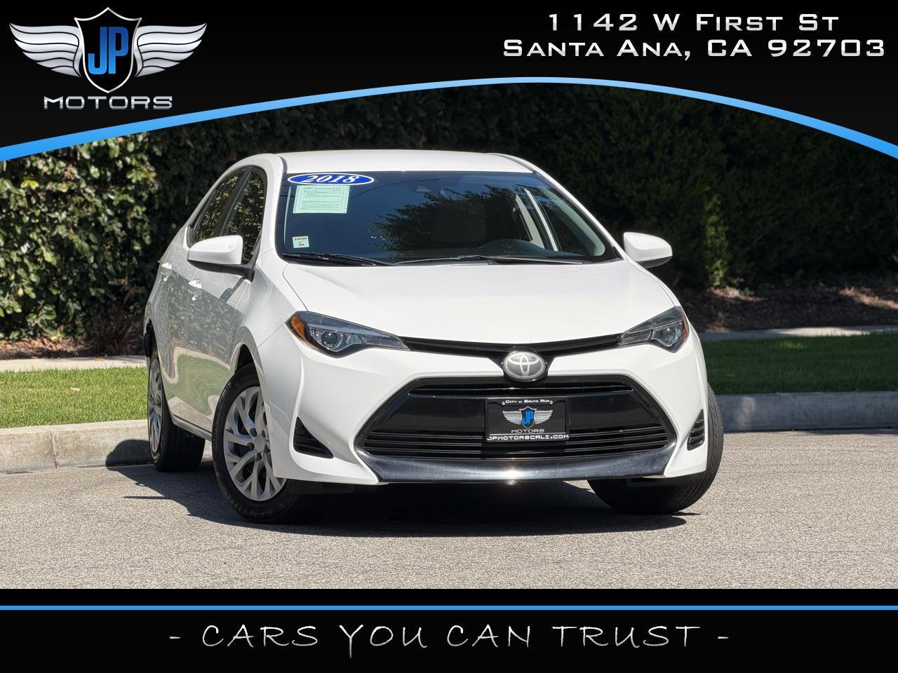 2018 Toyota Corolla LE CVT (Natl)