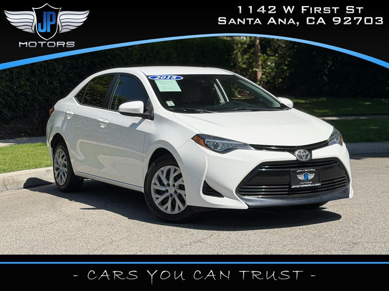 2018 Toyota Corolla LE CVT (Natl)