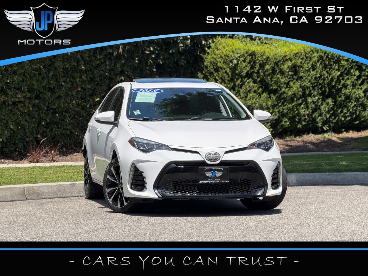 2018 Toyota Corolla SE CVT (Natl)